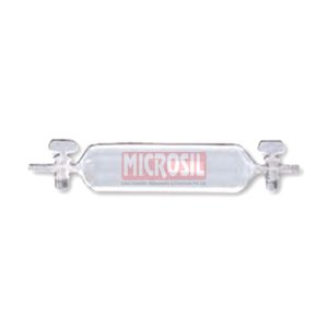 Gas collecting tubes, glass stopcocks