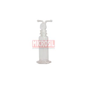 Gas washing bottle (Drechsel bottle) 125 ml, jointed glass connections