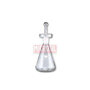 Iodine flask, cup shaped