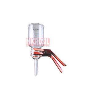Microfiltration assembly, 25 mm, with support