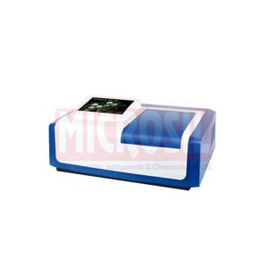Double Beam Microprocessor UV-VIS Touch Screen Spectrophotometer with Software