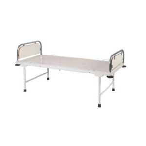 Hospital Plain Bed - SS Laminated Panel, Model: MIC-110