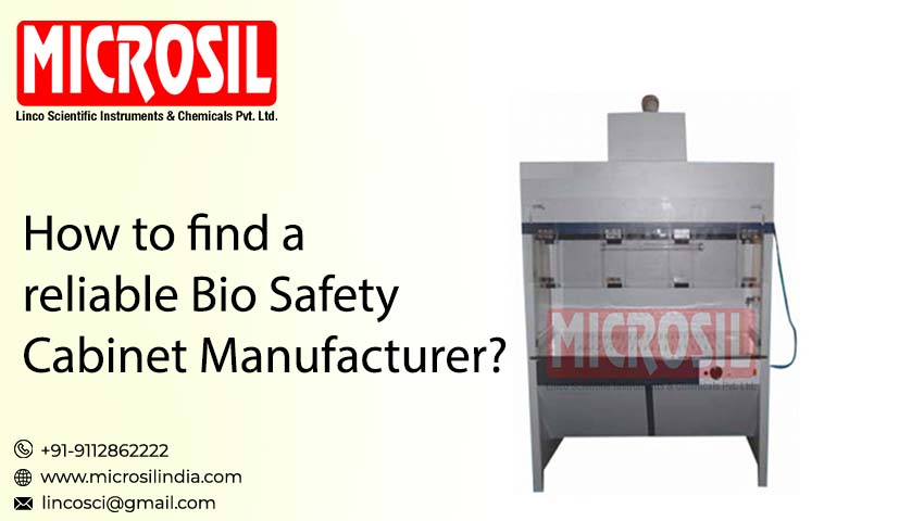 Bio-Safety Cabinet Manufacturer
